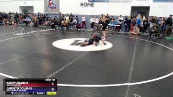 102 lbs Semifinal - Kailey Graham, Mat-Su Matmen vs Carolyn Douglas, Delta Wrestling Club