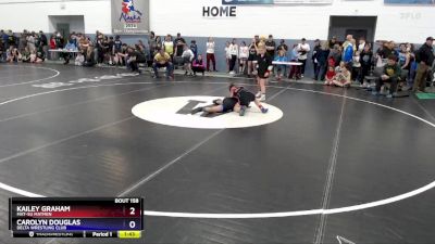 102 lbs Semifinal - Kailey Graham, Mat-Su Matmen vs Carolyn Douglas, Delta Wrestling Club