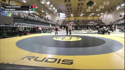 144 lbs Round Of 32 - Ethan Glessner, St. John's College High School vs Cole Genua, McDonogh