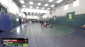 120 lbs Cons. Round 2 - Troy Buckley, Chaparral vs Nathaniel Casabar, Mt Carmel