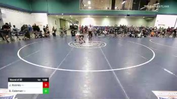 60 lbs Round Of 32 - Jace Rooney, NY vs Dominik Coleman, VA