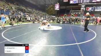 170 lbs Cons 32 #1 - Chase Amspacher, Pennsylvania vs Trey Smith, Idaho