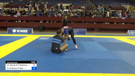 Mark David D C Rollamas vs David Anthony Fuller 2024 Pan IBJJF Jiu-Jitsu No-Gi Championship