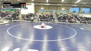 197 lbs Champ. Round 2 - Nick Rose, Cortland vs Nick Rogers, Springfield
