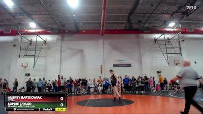 235 lbs Semifinal - Aubrey Bartkowiak, Attica vs Sophie Taylor, Franklin Wrestling Club