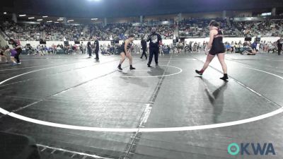 150 lbs Consi Of 4 - Jolynn Prock, Sperry Wrestling Club vs Joslyn Cheney, Blackwell Wrestling Club