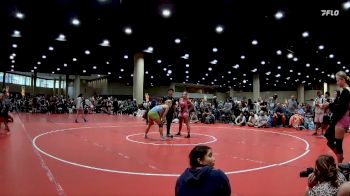 155 lbs Semis & 3rd Wb (16 Team) - Alisha Vilar, RPA Blockbusters vs Emma Faszold, Don`t Be Jelly