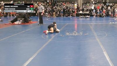 57 lbs Rr Rnd 2 - Daniel Molinski, Falcons Wrestling Club - ESC vs Reed Savage, Wrecking Crew Wrestling Academy - ESC