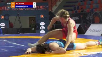 68 kg Quarterfinal - Forrest Molinari, USA vs Meerim Zhumanazarova, KGZ