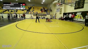 140 lbs Final - Levi Stallworth, Tahlequah Wrestling Club vs Ty Purcell, Vinita JH