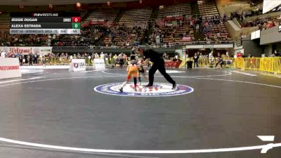 Intermediate Boys - 59 lbs Champ. Round 1 - Noah Aguirre vs Matteo Manibog, Total Kaos Wrestling Club