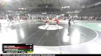 110 lbs Cons. Round 2 - Trey Gowing, Wrestling Club Tacoma Slam vs Trenton Marler, White River Hornets Wrestling Club