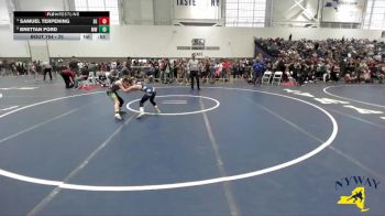 70 lbs Quarterfinal - Samuel Terpening, Brawler Elite vs Brettan Ford, Minisink Wrestling