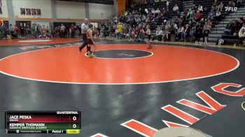 N-1 lbs Quarterfinal - Kemper Thomann, Hawkeye Wrestling Academy vs Jace Peska, Wrath