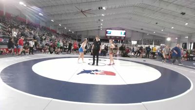 140 lbs Cons. Quarters - Avery Lynch, Michigan Premier vs Alora Strauser, Dayton Bandits