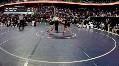 235 lbs Cons. Round 2 - Da`Naja Boyd, East Wilkes  vs Ella Taylor, Cary