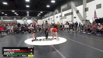 90 lbs Placement Matches (8 Team) - Quinn Smith, Killer Elite vs Bennett Hoffberg, Fort Hammers