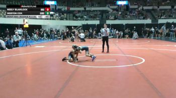 Rookie K-2 56 Cons. Round 3 - Neely Blaiklock, Williamsburg Wrestling Club vs Weston Cox, Great Neck Wrestling Club