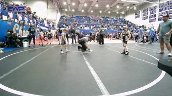 58 lbs Semifinal - Jarod Smith, Tecumseh Youth Wrestling vs Jonathan Mabie, Choctaw Ironman Youth Wrestling