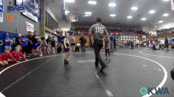 62 lbs Rr Rnd 1 - Addy Chay, Harrah Little League Wrestling vs McKynna Scott, Noble Takedown Club