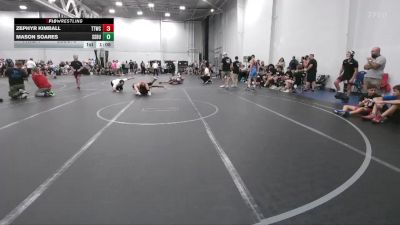 126 lbs Round 2 (6 Team) - Mason Soares, South Side WC Blue vs Zephyr Kimball, Team Tugman WC