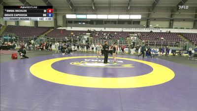 160 lbs Champ. Round 1 - Grace Capoocia, Misericordia vs Emma Beckles, D`Youville
