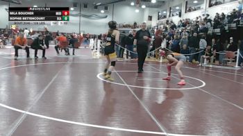 126 lbs Semifinal - Mila Boucher, Middleborough vs Sophie Bettencourt, Bristol County/Dighton Rehoboth
