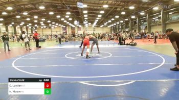 170 lbs Consi Of 8 #2 - Dalton Loyden, AZ vs Hunter Moore, NV