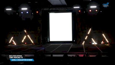 Rock Cheer Company - Tiny Rockets [2025 L1.1 Evaluation (Cheer) Day 1] 2025 The Varsity All Star CELEBRATION