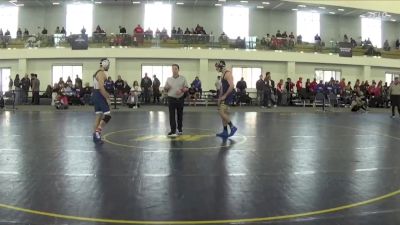 174 lbs Champ. Round 2 - Noah Johnson, Mount St. Joseph vs Kody Marschner, Millikin