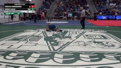 149 lbs Champ. Round 1 - Steve Caday, CSU Bakersfield vs Lincoln Gregersen, Air Force