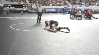 140-D2 Cons. Round 3 - Olivia Taylor, Parker High School vs Ivy Odle, Thunderbird High School