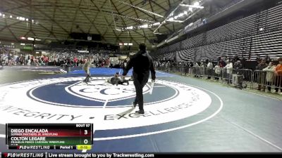 70 lbs Champ. Round 1 - Diego Encalada, Sumner Panthers Jr. Wrestling vs Colton Legare, Franklin Pierce Cardinal Wrestling Club