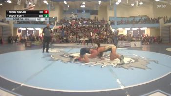 126 lbs Semifinal - Perry Fowler, Syracuse vs Scout Scott, Bonneville