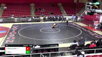 141 lbs Finals (2 Team) - Justin Bierdumpfel, Brown vs Jacob Silka, The Citadel