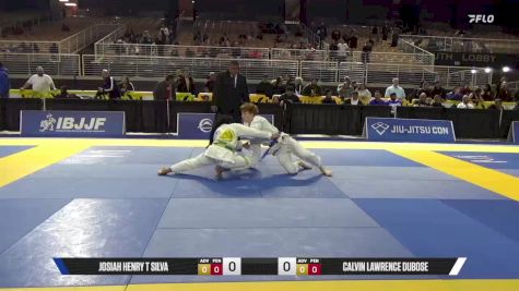 Calvin Lawrence DuBose vs Josiah Henry T Silva 2025 Pan Jiu Jitsu IBJJF Championship