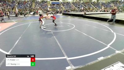 100 lbs Round Of 32 - Tatum Fister, North Fork vs Finnegan Young, Windsor