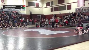 157 lbs 2nd Place Match - Mason Wibholm, Gilbert vs Brock Bergmeier, Union, LaPorte City