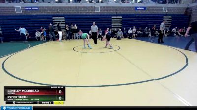 95 lbs Round 4 - Bentley Moorhead, Weiser vs Ryder Smith, Mountain Man Wrestling Club