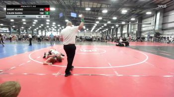154 lbs Rr Rnd 1 - Brent Alvino, FORGE M/S - MS vs Calen Saska, TDWC Maniacs Blue - MS