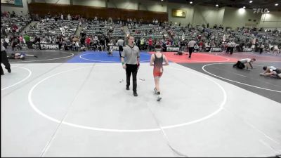 88 lbs Consi Of 4 - Ryker Voss, Roseburg May Club vs Brayden Bierbach, Nevada Elite WC