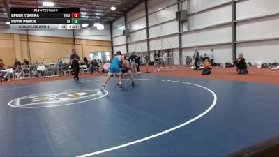 184 lbs Champ. Round 1 - Efren Ybarra, Treasure Valley Community College vs Devin Pierce, Unattached