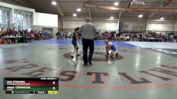 125 lbs Cons. Round 2 - Ava Stephen, Clermont Northeastern vs Anna Osmanova, Mason