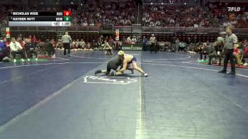 3A-144 lbs Semifinal - Hayden Hutt, Waukee Northwest vs Nicholas Wise, Marshalltown