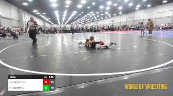 65 lbs Semifinal - Jett Brenner, LWA 9U vs Preston Beckett, Aggression Legionaries 4