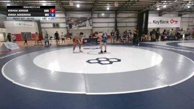 86 kg Champ. Rd Of 128 - Joshua Jorgge, Blue & Gold Wrestling Club vs Jonah Anderson, Mustang Wrestling Club