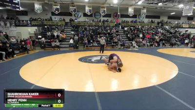 144 lbs Cons. Round 2 - Henry Penn, Ellsworth vs Shahrokhan Kaker, Spring Valley/Elmwood