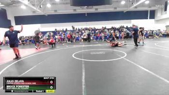 175 lbs Cons. Round 1 - Brock Forester, Bear Wrestling Academy vs Julio Zelaya, Canyon Springs High School Wre