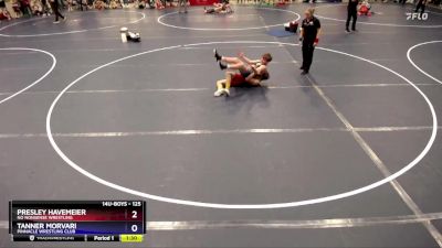 125 lbs Quarterfinal - Presley Havemeier, No Nonsense Wrestling vs Tanner Morvari, Pinnacle Wrestling Club