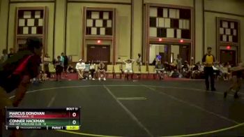 145 lbs Round 4 (6 Team) - Conner Hackman, Ride Out Wrestling Club vs Marcus Donovan, Michigan Mafia
